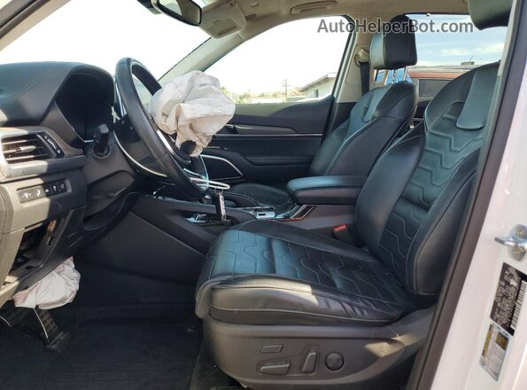 5XYP5DHC2MG185710 2021 KIA TELLURIDE White Вид салону спереду