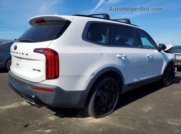 5XYP5DHC2MG185710 2021 KIA TELLURIDE White Задня права чверть