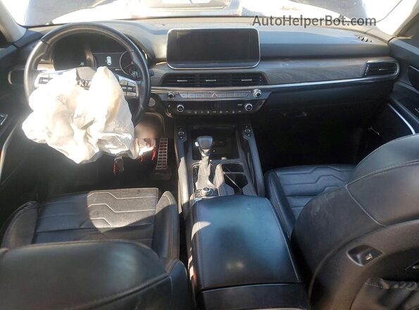 5XYP5DHC4MG118249 2021 KIA TELLURIDE Black Առջևի վահանակի տեսք