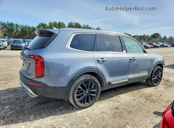 5XYP5DHC6MG124585 2021 KIA TELLURIDE Gray Rear right