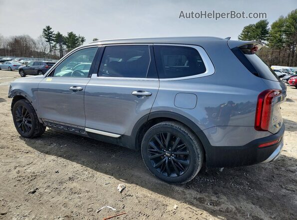 5XYP5DHC6MG124585 2021 KIA TELLURIDE Gray Rear left