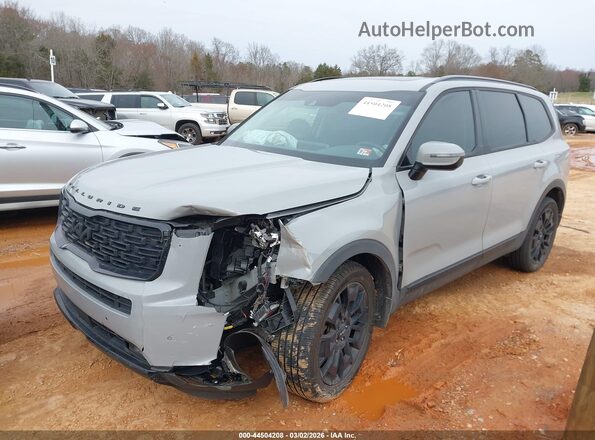 5XYP5DHC6NG263293 2022 KIA TELLURIDE Silver Przód lewy