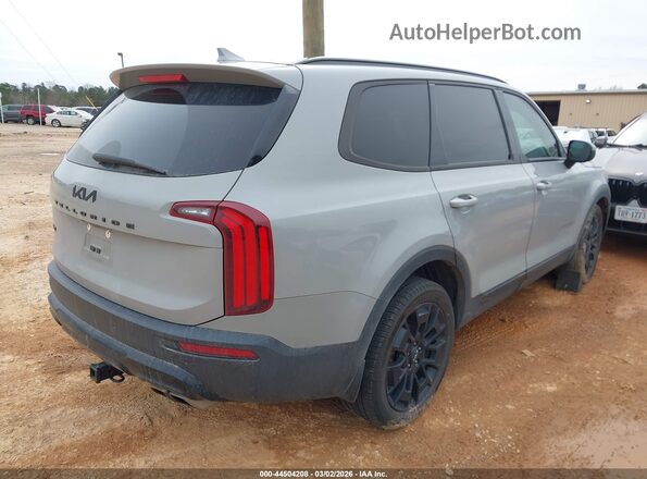 5XYP5DHC6NG263293 2022 KIA TELLURIDE Silver Tył prawy