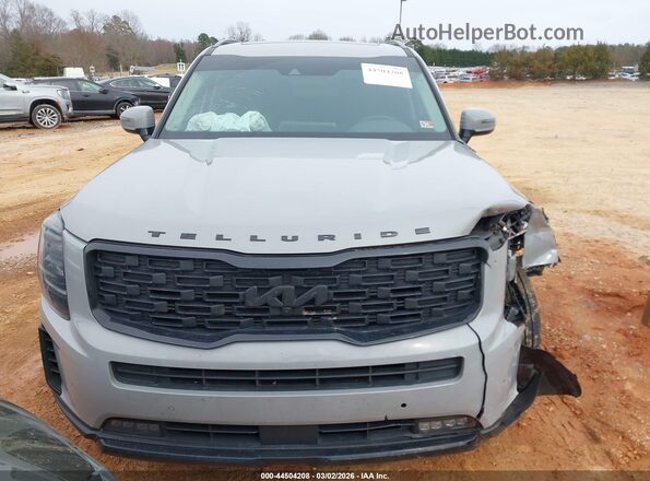 5XYP5DHC6NG263293 2022 KIA TELLURIDE Silver Widok zestawu wskaźników