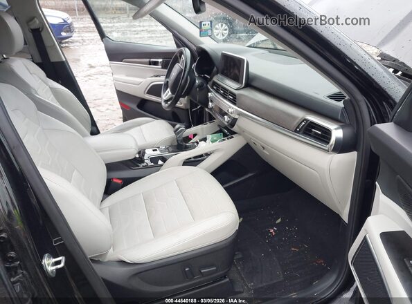 5XYP5DHC8NG276577 2022 KIA TELLURIDE Black Front interior view