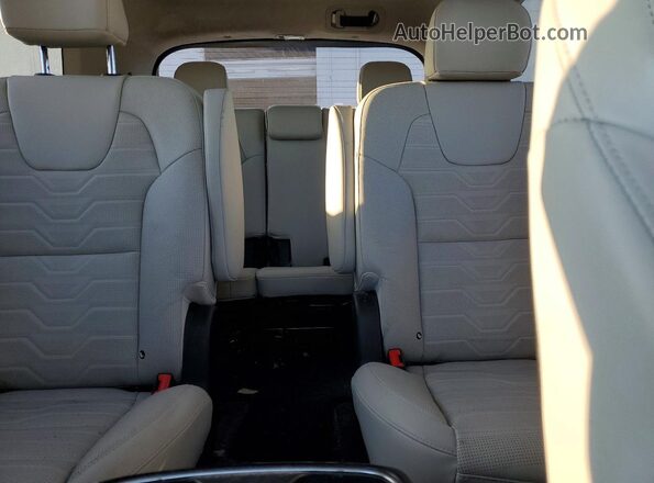 5XYP5DHCXMG169786 2021 KIA TELLURIDE White Rear seats view