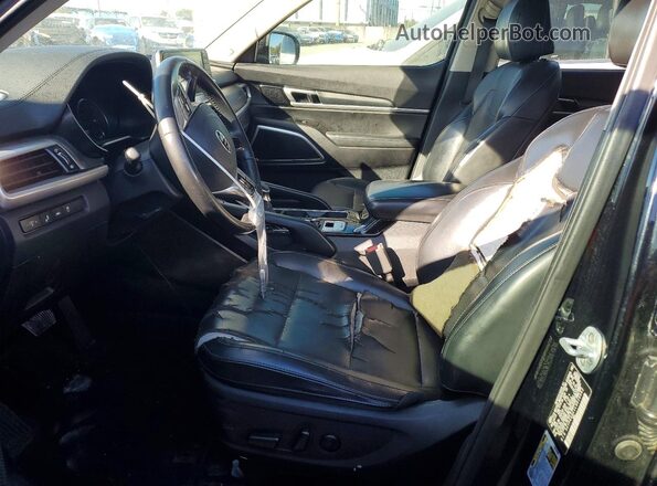 5XYP64HC1LG010442 2020 KIA TELLURIDE Black Առջևի վահանակի տեսք
