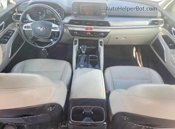 5XYP64HC2MG103116 2021 KIA TELLURIDE Black Вид панелі приладів