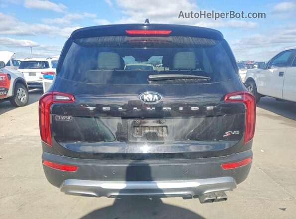 5XYP64HC2MG103116 2021 KIA TELLURIDE Black Вид ззаду