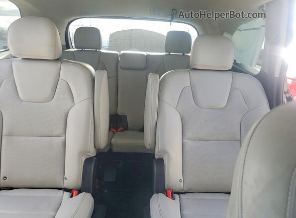 5XYP64HC2MG103116 2021 KIA TELLURIDE Black Вид задніх сидінь