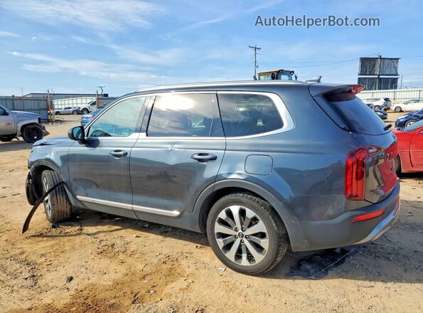 5XYP64HC4LG019071 2020 KIA TELLURIDE Gray Trasero izquierdo