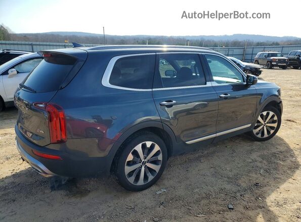5XYP64HC4LG019071 2020 KIA TELLURIDE Gray Trasero derecho
