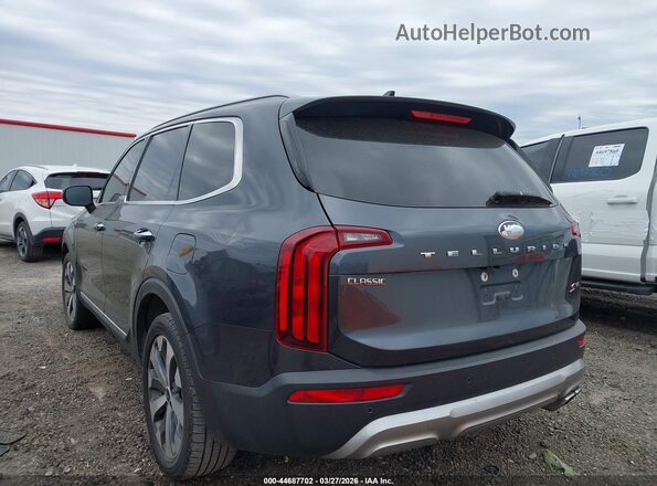 5XYP64HC5LG004966 2020 KIA TELLURIDE Blue Tył lewy