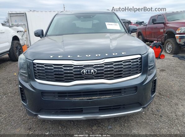 5XYP64HC5LG004966 2020 KIA TELLURIDE Blue Widok zestawu wskaźników