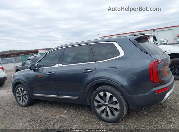 5XYP64HC5LG004966 2020 KIA TELLURIDE Blue Widok wnętrza 360 stopni