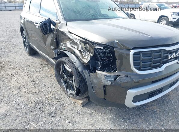 5XYP6DGC2SG710678 2025 KIA TELLURIDE Green Vista frontal