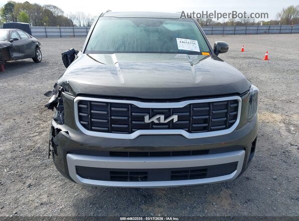 5XYP6DGC2SG710678 2025 KIA TELLURIDE Green Vista del cuadro de instrumentos
