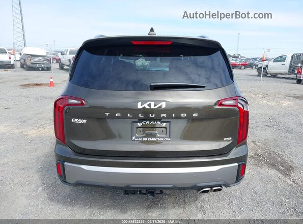 5XYP6DGC2SG710678 2025 KIA TELLURIDE Green 