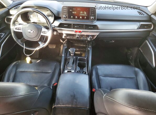 5XYP6DHC2MG175790 2021 KIA TELLURIDE Серый Вид панели приборов