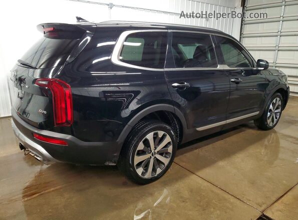 5XYP6DHC5MG147160 2021 KIA TELLURIDE Black უკანა მარჯვენა