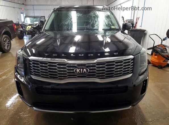 5XYP6DHC5MG147160 2021 KIA TELLURIDE Black წინა ხედი