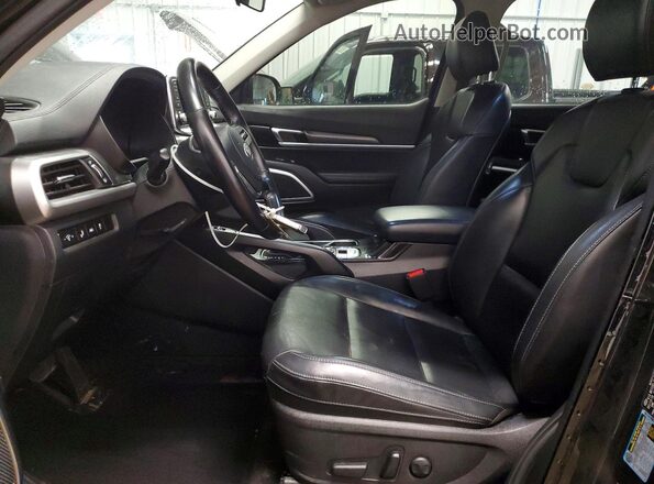 5XYP6DHC5MG147160 2021 KIA TELLURIDE Black წინა სალონის ხედი