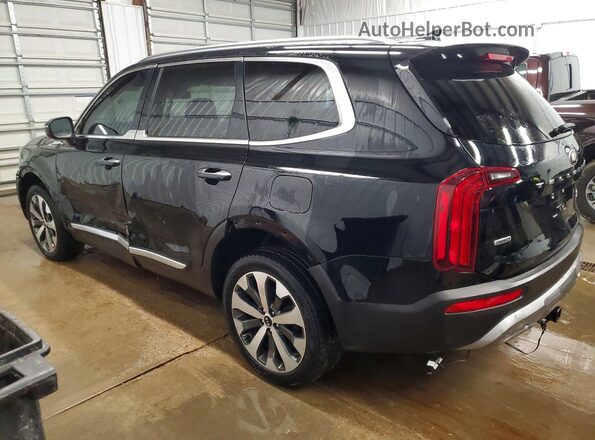 5XYP6DHC5MG147160 2021 KIA TELLURIDE Black უკანა მარცხენა