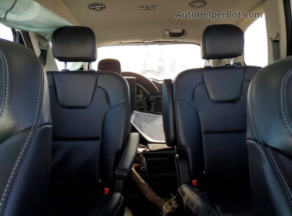 5XYP6DHC5MG150141 2021 KIA TELLURIDE White Rear seats view