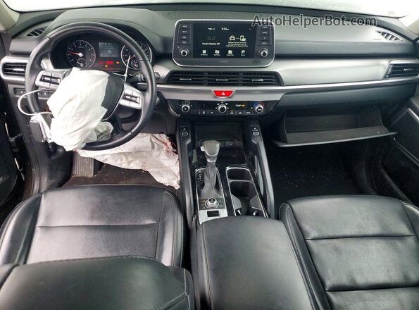 5XYP6DHC7MG184694 2021 KIA TELLURIDE Gray Dashboard view