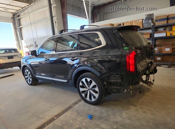 5XYP6DHC9MG103467 2021 KIA TELLURIDE Black Հետևի ձախ