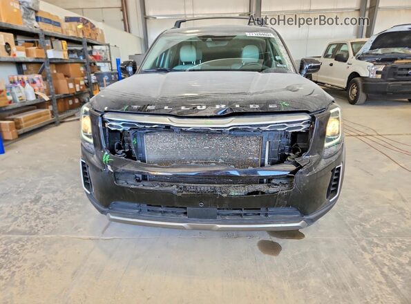 5XYP6DHC9MG103467 2021 KIA TELLURIDE Black Դիմացի տեսք