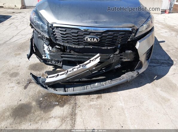 5XYPG4A35KG451920 2019 KIA SORENTO Gray 