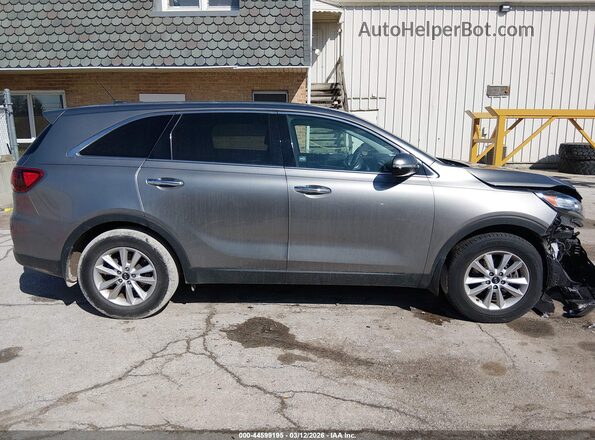 5XYPG4A35KG451920 2019 KIA SORENTO Gray 