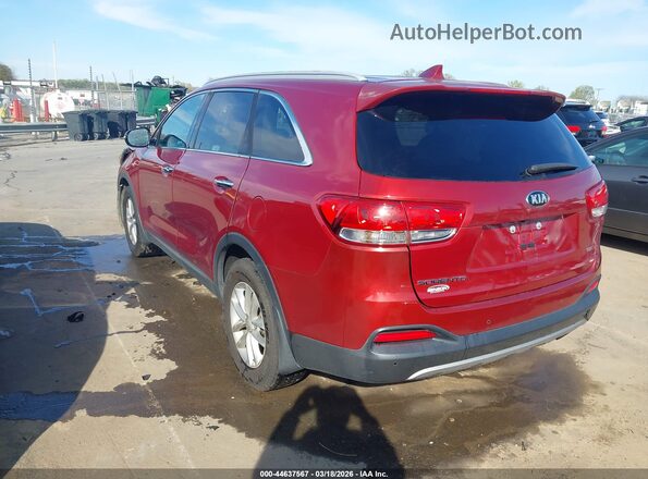 5XYPG4A38HG274207 2017 KIA SORENTO Red 