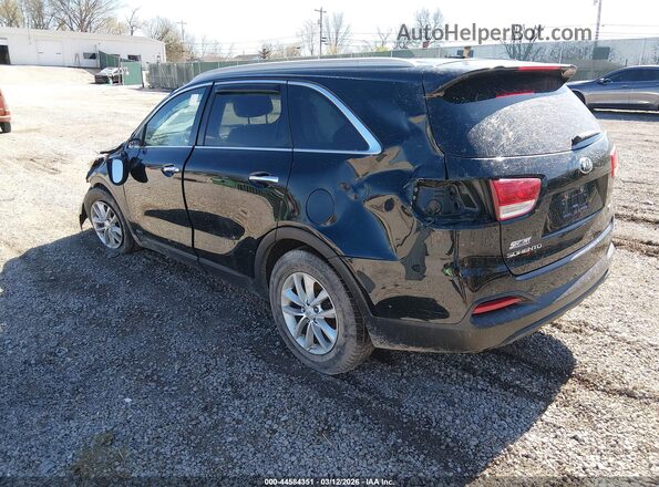 5XYPGDA30GG087526 2016 KIA SORENTO Black Задня ліва чверть