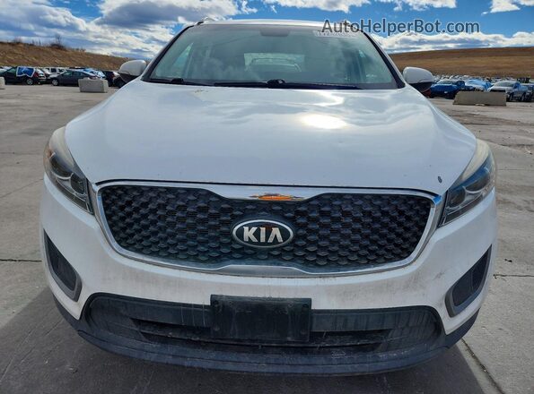 5XYPGDA30GG140533 2016 KIA SORENTO Белый Вид спереди