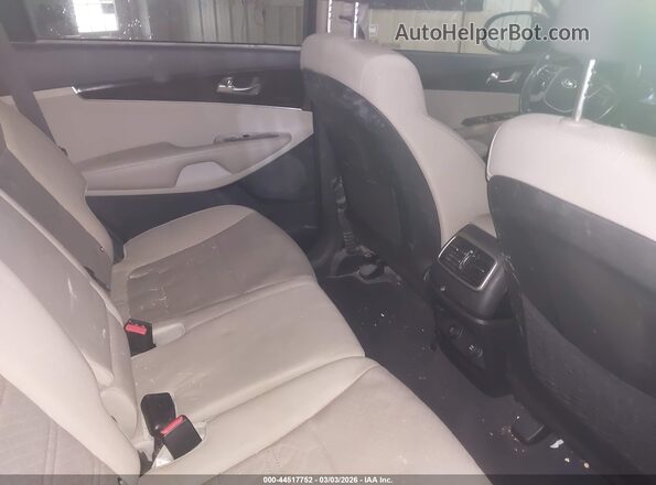 5XYPGDA33LG671879 2020 KIA SORENTO Blue Vista de la etiqueta del VIN