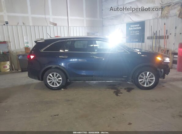 5XYPGDA33LG671879 2020 KIA SORENTO Blue Vista interior trasera