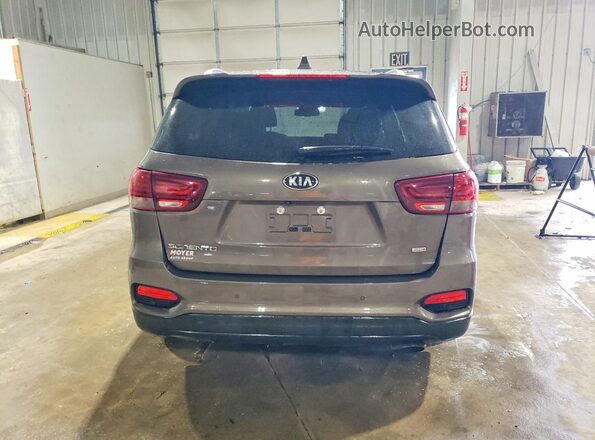 5XYPGDA35KG574424 2019 KIA SORENTO Желто-коричневый 