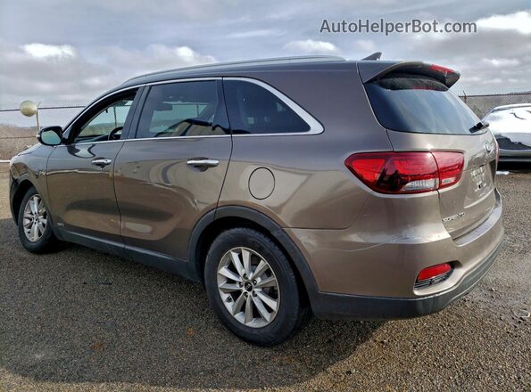 5XYPGDA38KG545337 2019 KIA SORENTO Желто-коричневый 