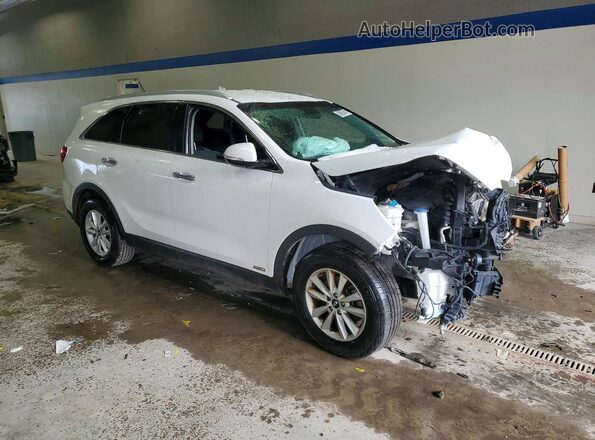 5XYPGDA38LG645083 2020 KIA SORENTO White Delantero derecho