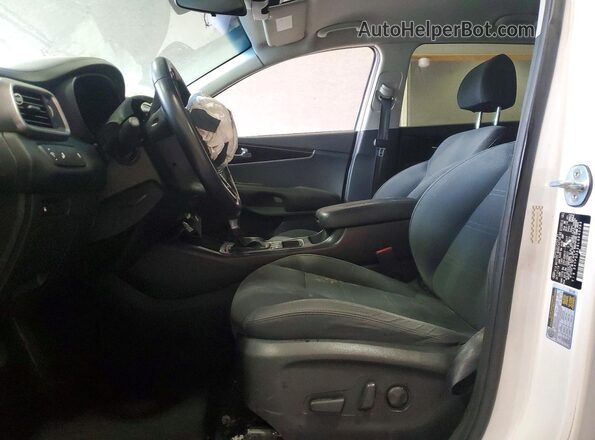5XYPGDA38LG645083 2020 KIA SORENTO White Vista interior delantera
