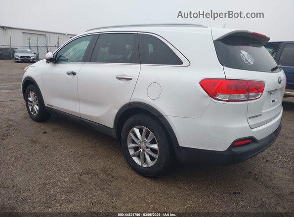 5XYPGDA56HG203766 2017 KIA SORENTO White Tył lewy