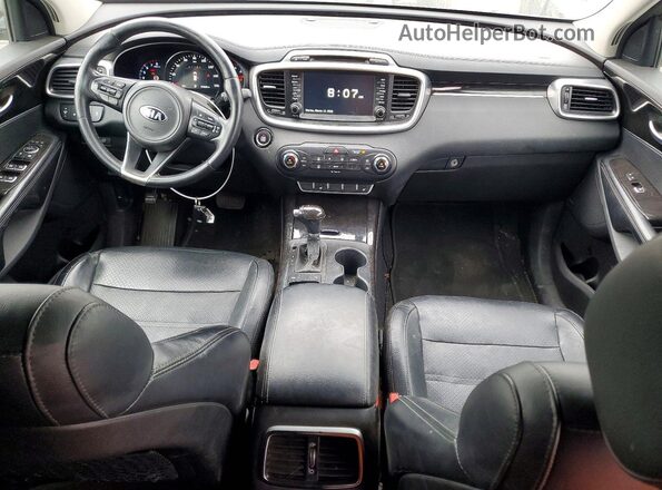 5XYPH4A52GG043932 2016 KIA SORENTO Gray Vista del salpicadero