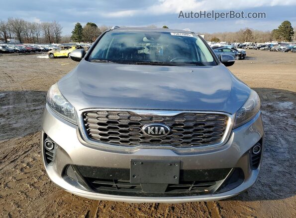 5XYPH4A56KG456672 2019 KIA SORENTO Silver 