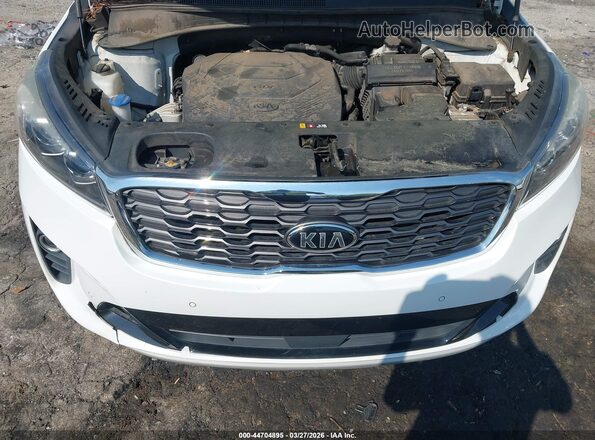5XYPH4A57KG474307 2019 KIA SORENTO White Հետևի տեսք