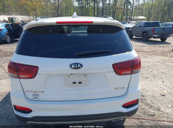 5XYPH4A57KG474307 2019 KIA SORENTO White 