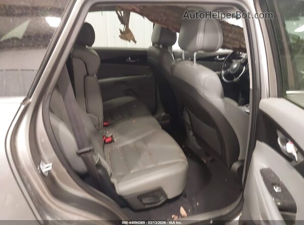5XYPHDA11GG029422 2016 KIA SORENTO Gray Widok naklejki z numerem VIN