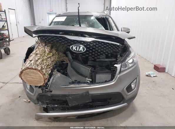 5XYPHDA11GG029422 2016 KIA SORENTO Gray Widok wnętrza z tyłu