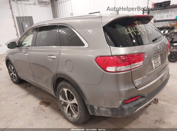 5XYPHDA11GG029422 2016 KIA SORENTO Gray Tył lewy